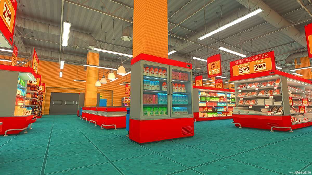 Supermarket Interior Screenshot {loop_index}