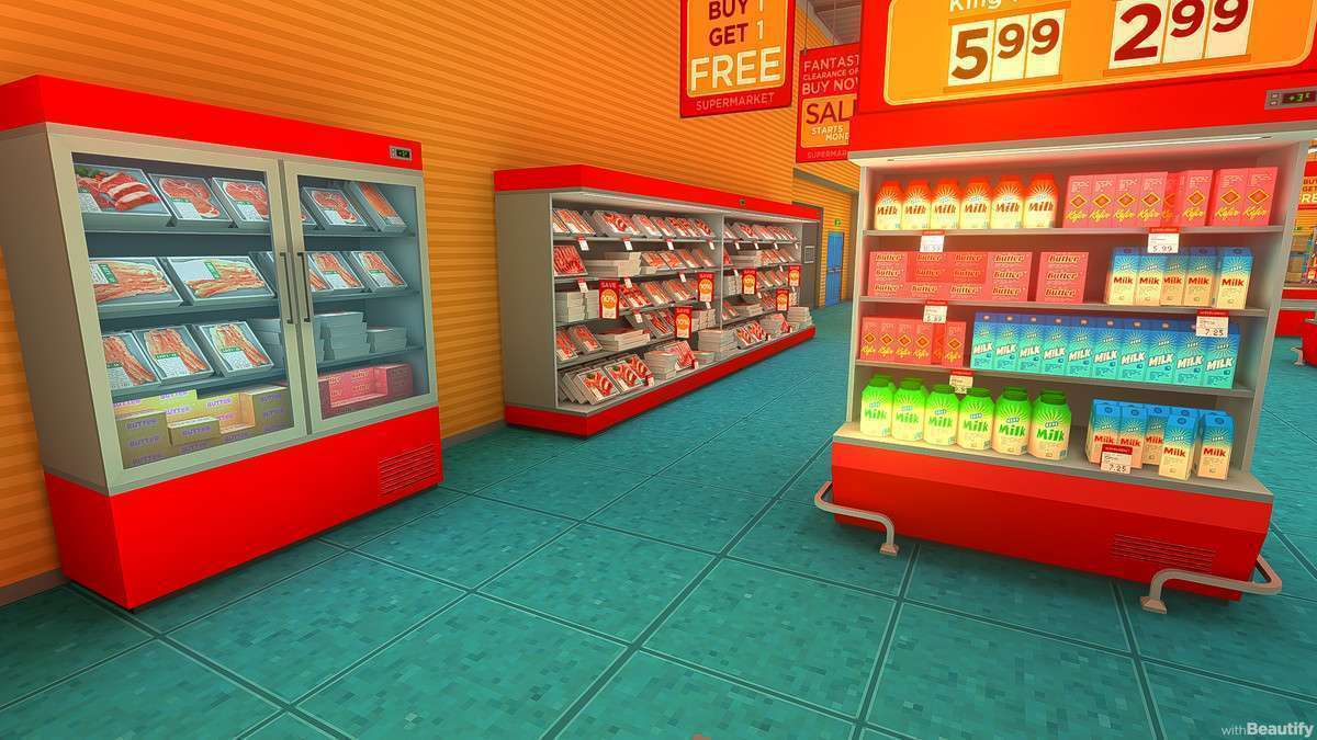 Supermarket Interior Screenshot {loop_index}