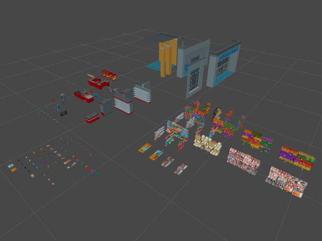 Supermarket Interior Screenshot {loop_index}