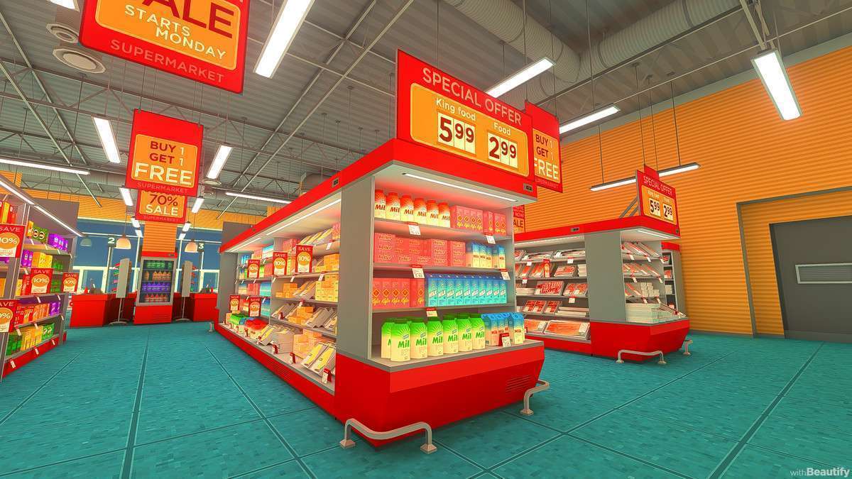 Supermarket Interior Screenshot {loop_index}