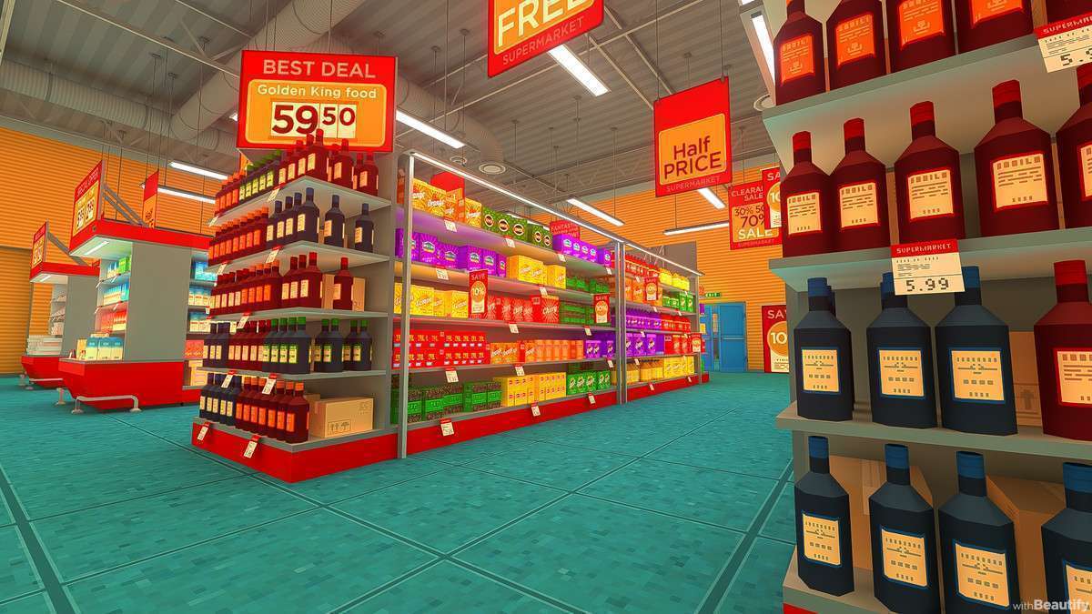 Supermarket Interior Screenshot {loop_index}