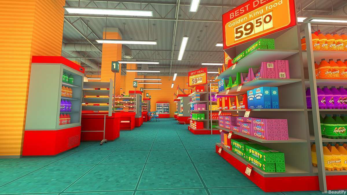 Supermarket Interior Screenshot {loop_index}