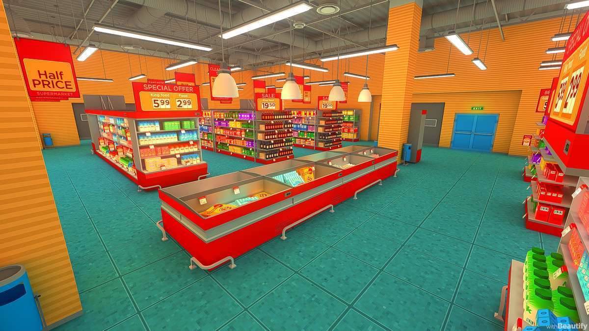 Supermarket Interior Screenshot {loop_index}