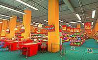Supermarket Interior Free Download