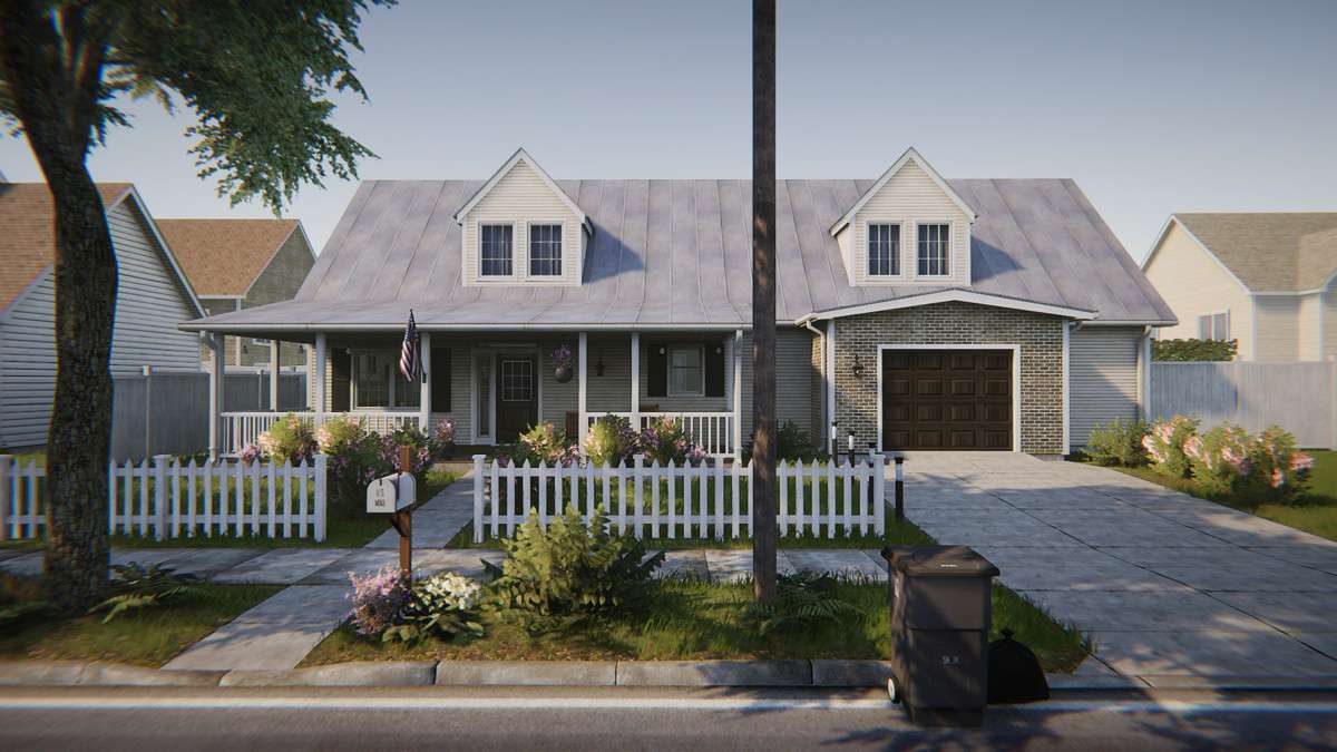 Suburb Neighborhood House Pack (Modular) Screenshot {loop_index}