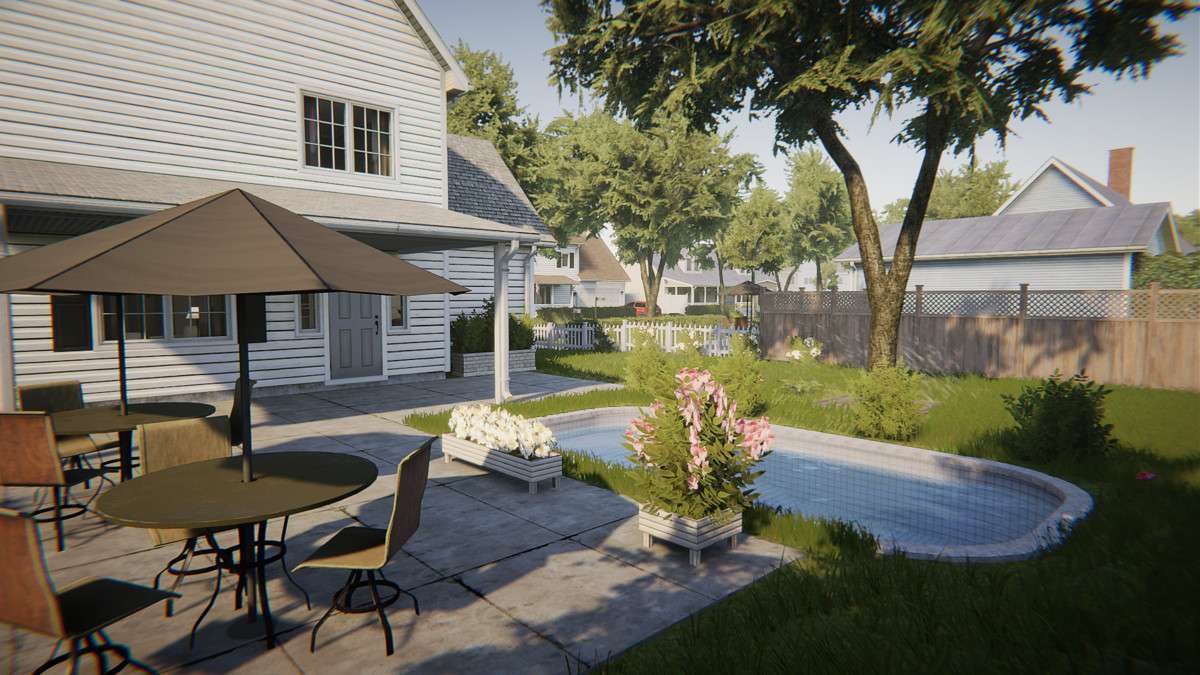Suburb Neighborhood House Pack (Modular) Screenshot {loop_index}