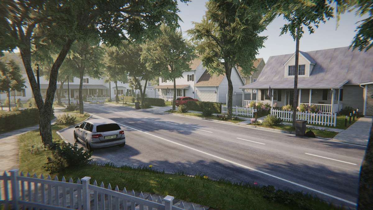 Suburb Neighborhood House Pack (Modular) Screenshot {loop_index}