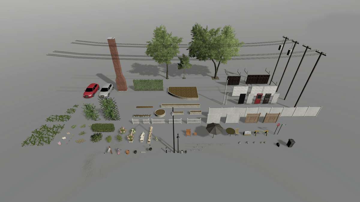 Suburb Neighborhood House Pack (Modular) Screenshot {loop_index}
