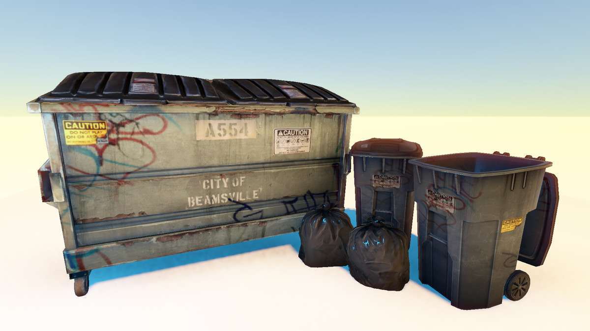 URBAN CITY SERIES: ALLEYWAY PROPS and MODULAR ROADS Screenshot {loop_index}