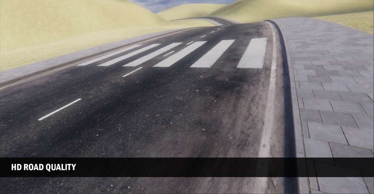 EasyRoads3D Pro Add On – HD Roads Screenshot {loop_index}