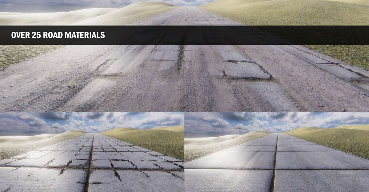 EasyRoads3D Pro Add On – HD Roads Screenshot {loop_index}