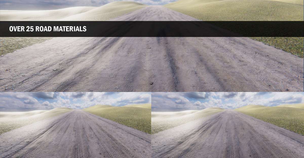 EasyRoads3D Pro Add On – HD Roads Screenshot {loop_index}