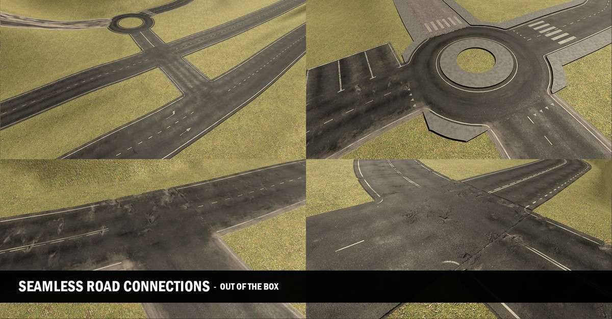 EasyRoads3D Pro Add On – HD Roads Screenshot {loop_index}