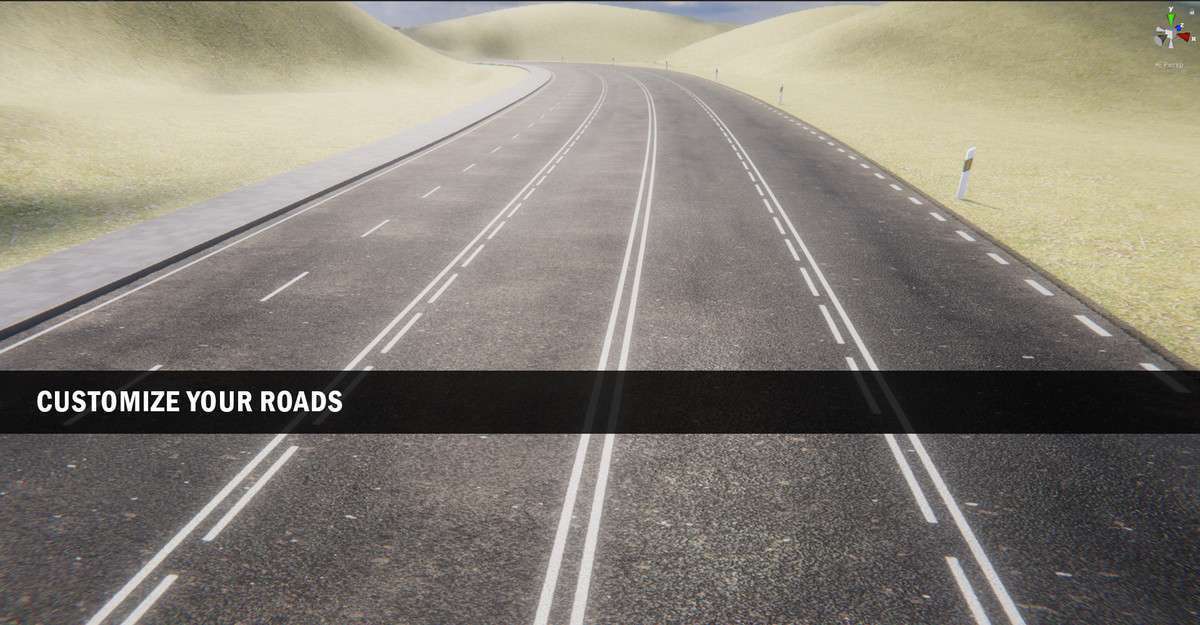 EasyRoads3D Pro Add On – HD Roads Screenshot {loop_index}