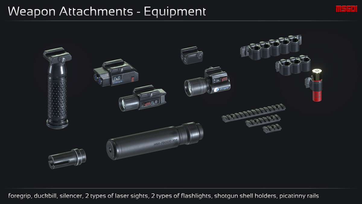 Scifi Shotgun Collection Screenshot {loop_index}