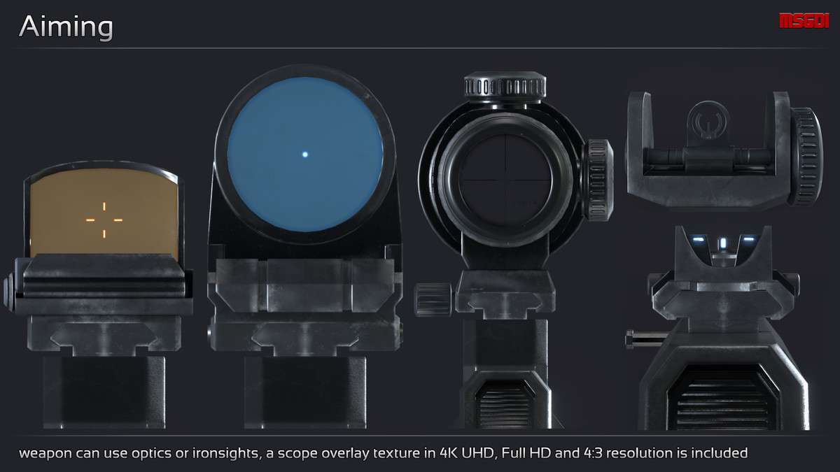 Scifi Shotgun Collection Screenshot {loop_index}