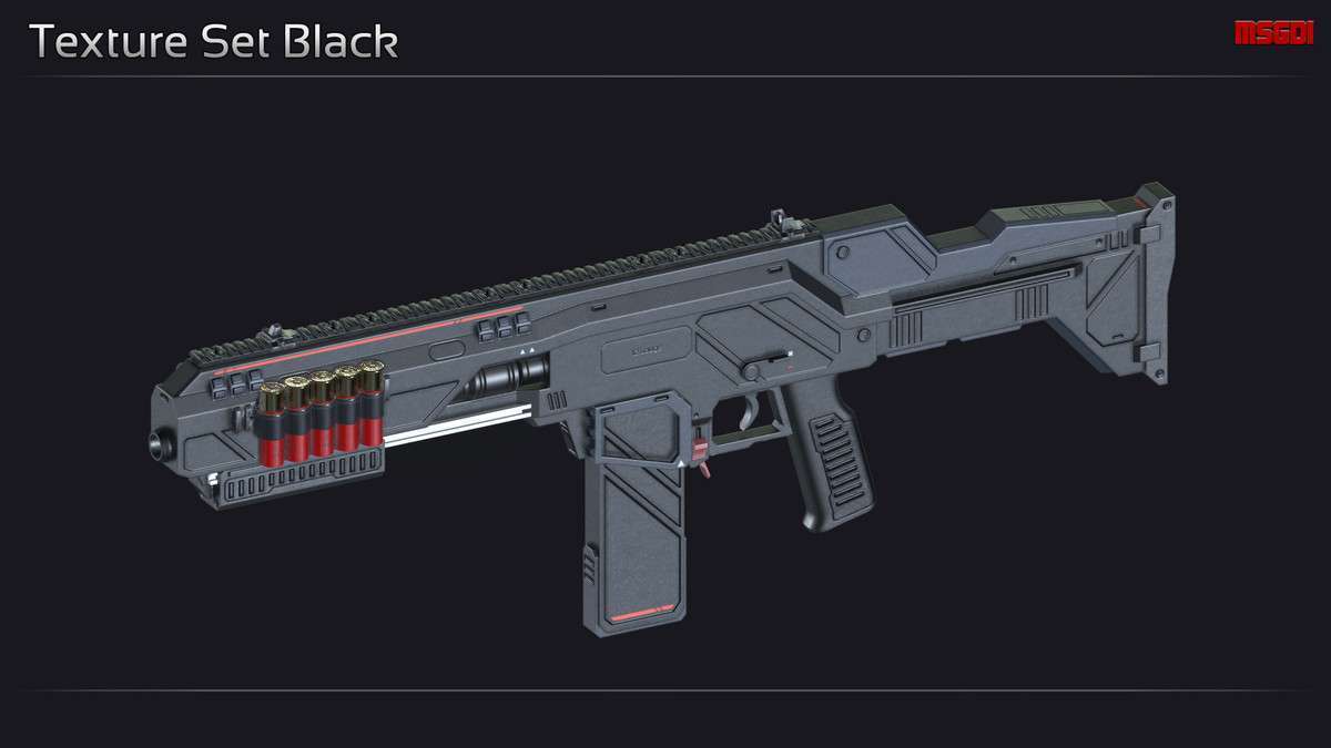 Scifi Shotgun Collection Screenshot {loop_index}