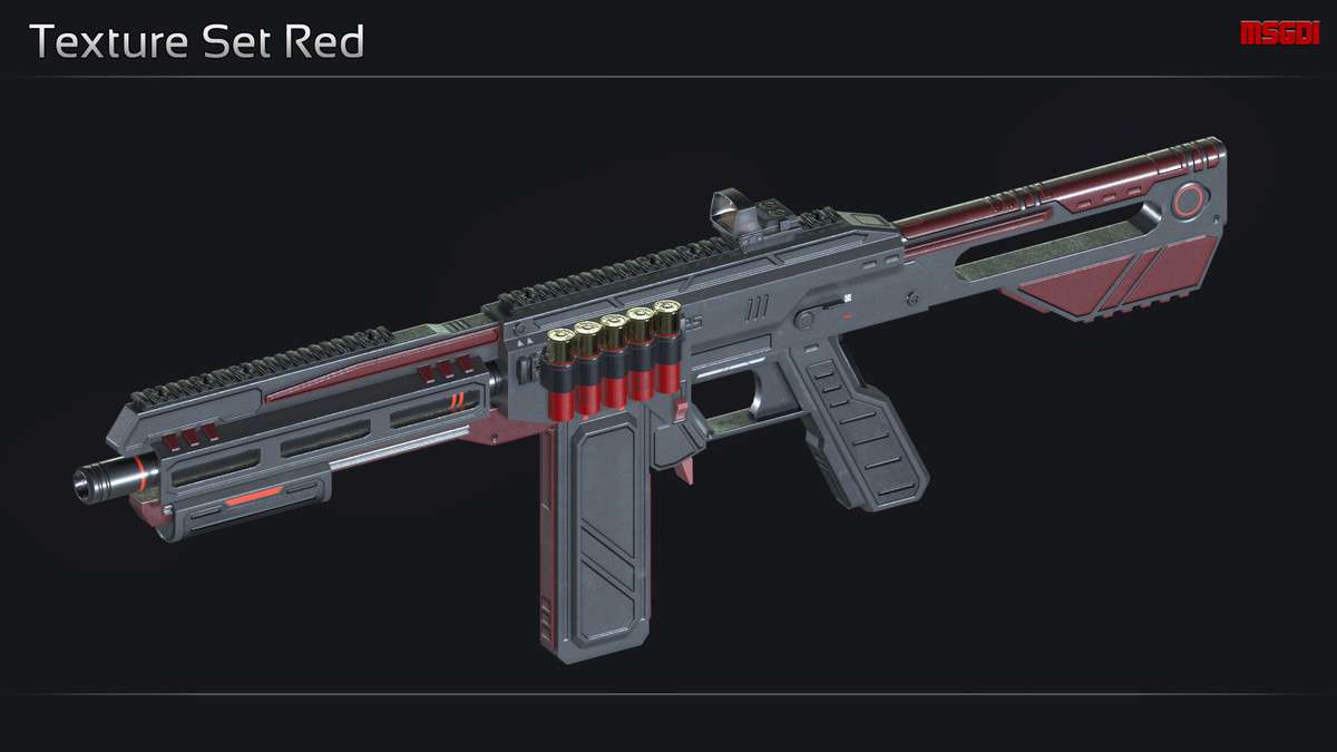 Scifi Shotgun Collection Screenshot {loop_index}