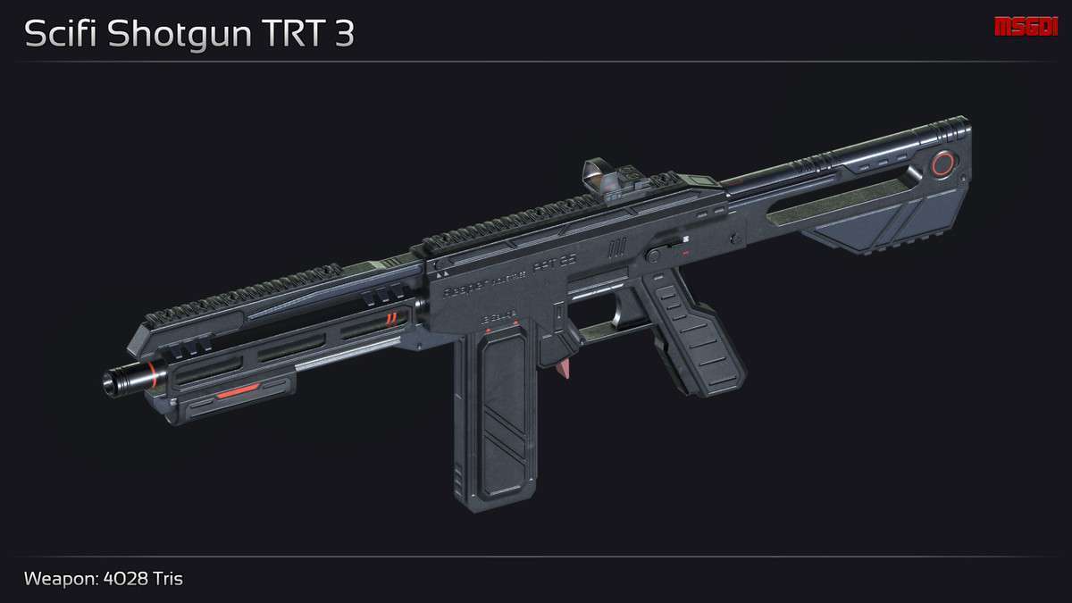 Scifi Shotgun Collection Screenshot {loop_index}
