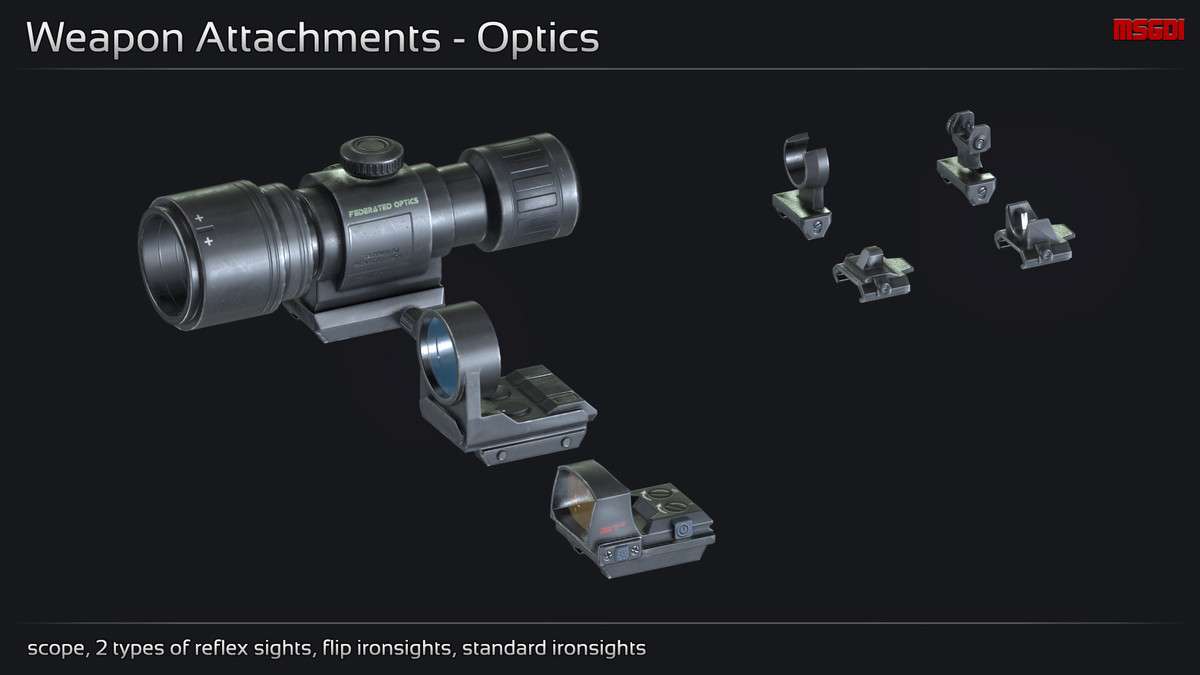 Scifi Shotgun Collection Screenshot {loop_index}