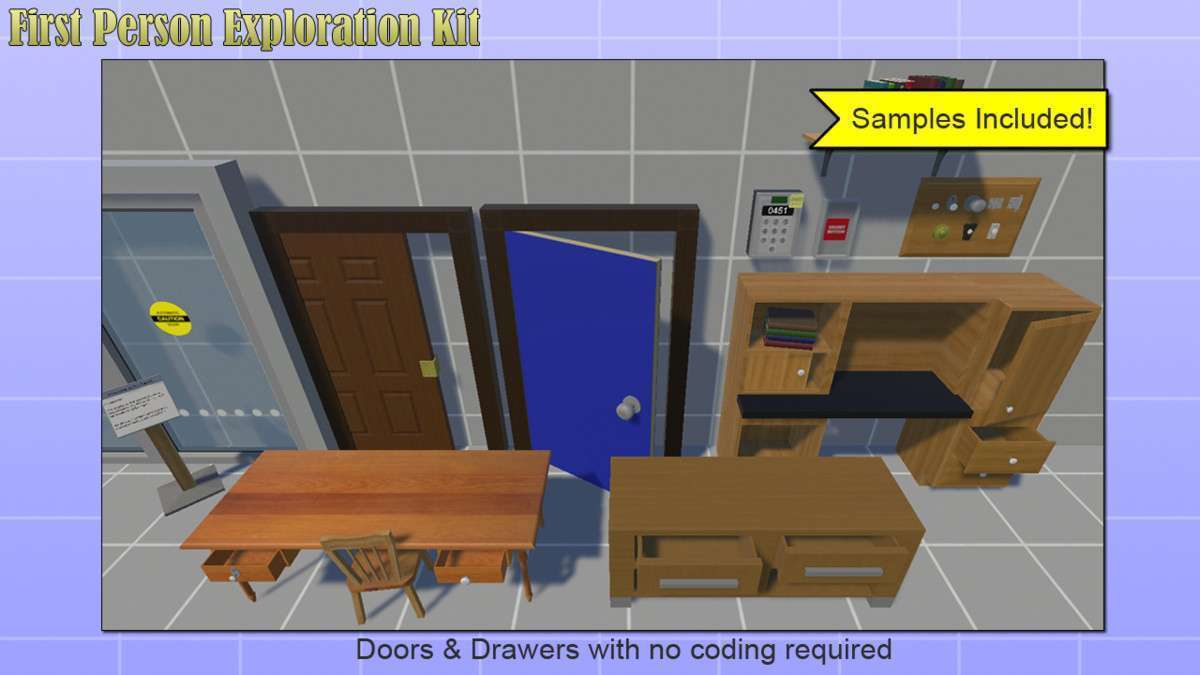 First Person Exploration Kit Screenshot {loop_index}