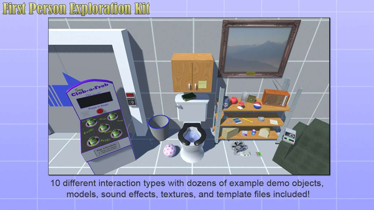 First Person Exploration Kit Screenshot {loop_index}