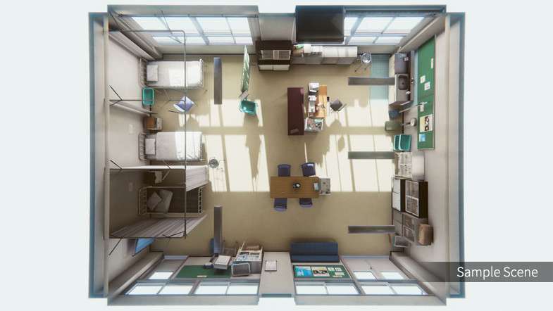 Japanese School Infirmary Screenshot {loop_index}