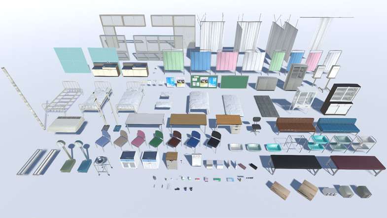 Japanese School Infirmary Screenshot {loop_index}