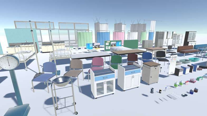 Japanese School Infirmary Screenshot {loop_index}