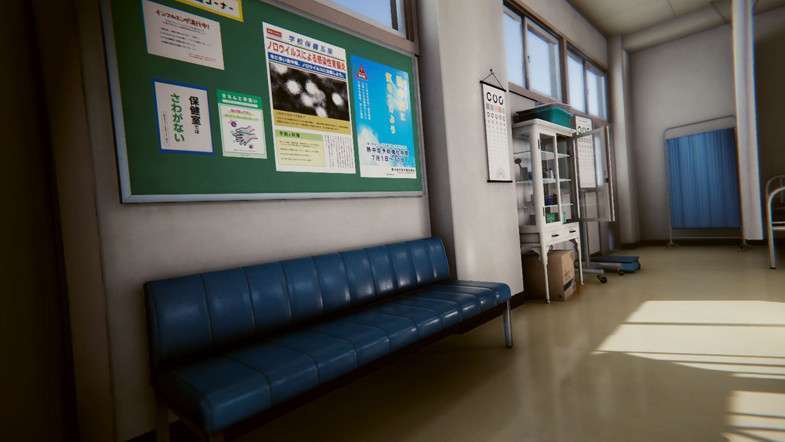 Japanese School Infirmary Screenshot {loop_index}