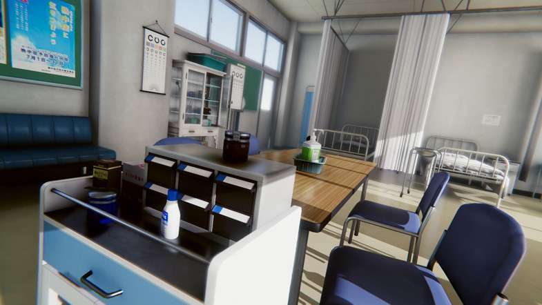 Japanese School Infirmary Screenshot {loop_index}