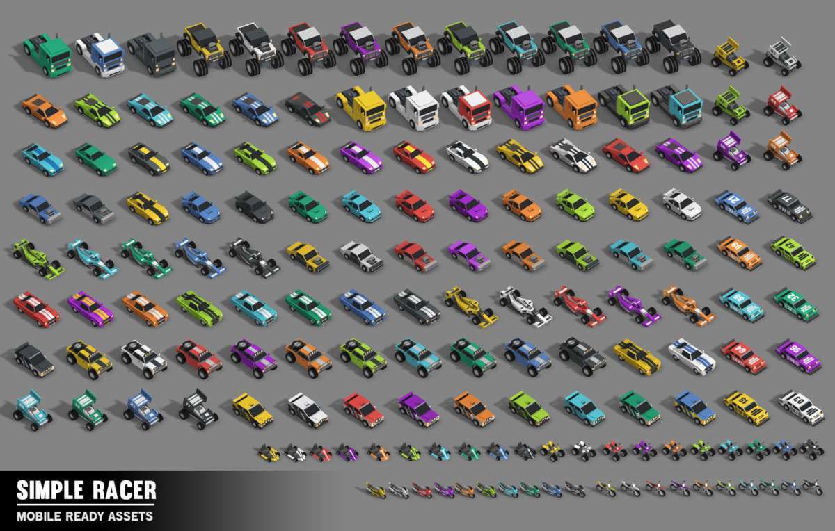 Simple Racer – Cartoon Assets Screenshot {loop_index}