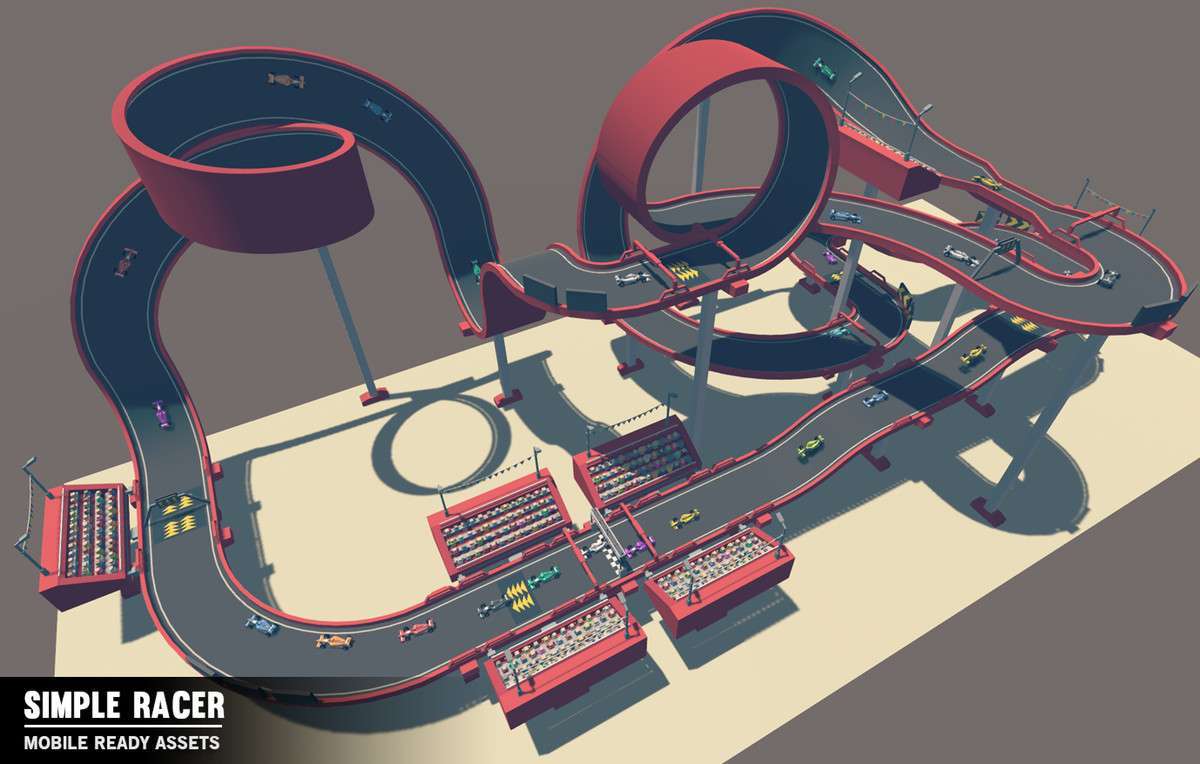 Simple Racer – Cartoon Assets Screenshot {loop_index}