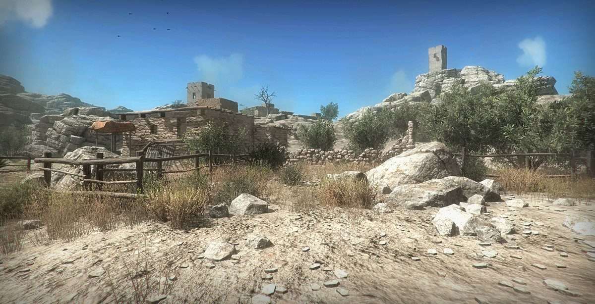 Military Desert Outpost Screenshot {loop_index}