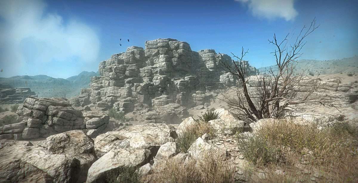 Military Desert Outpost Screenshot {loop_index}