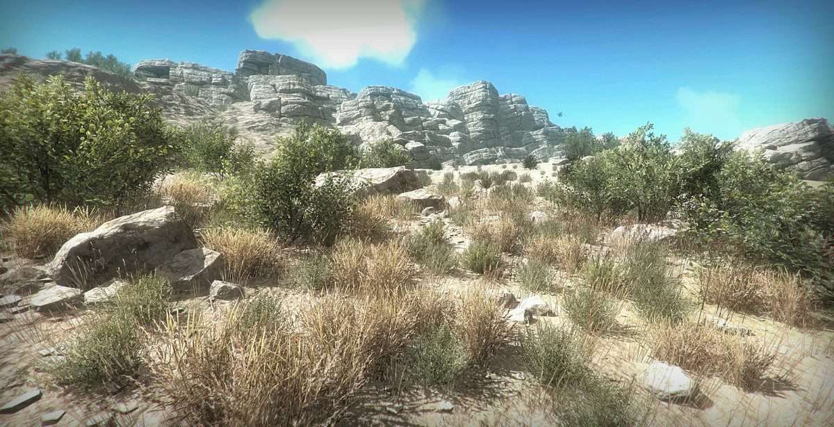 Military Desert Outpost Screenshot {loop_index}