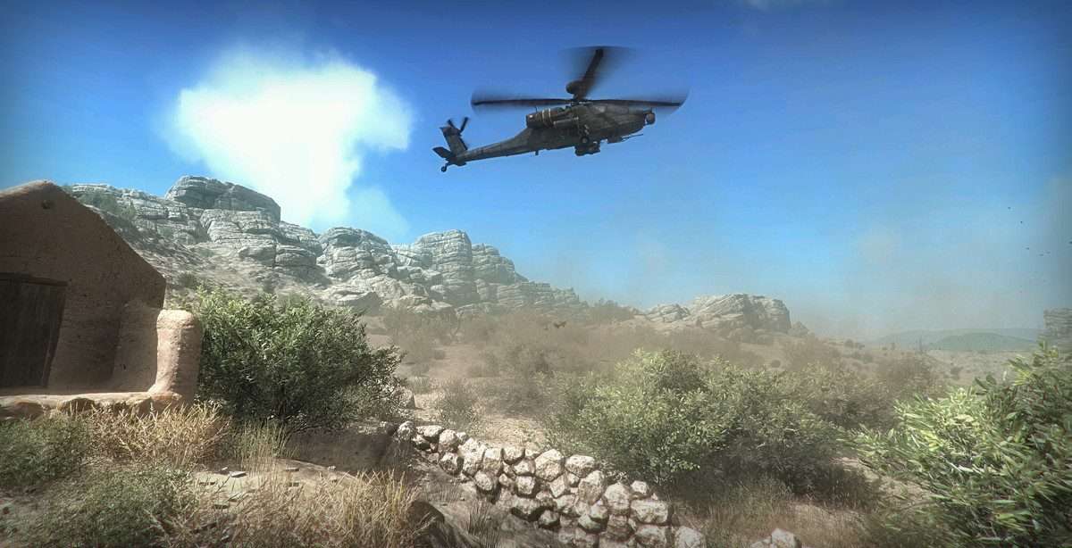 Military Desert Outpost Screenshot {loop_index}