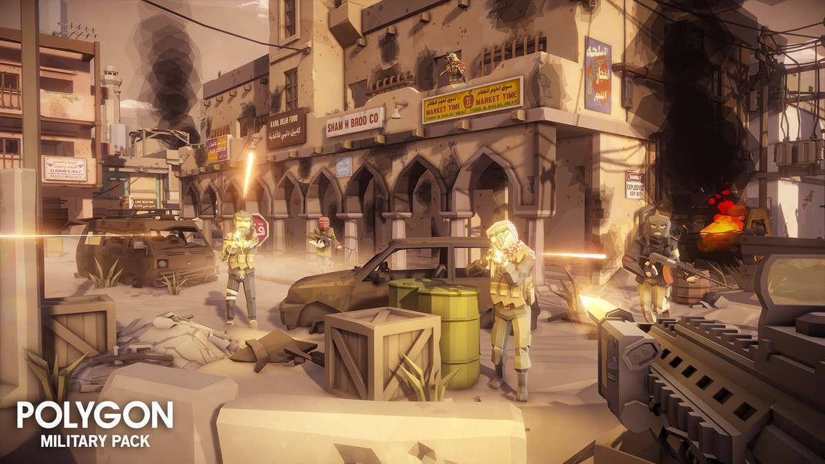 POLYGON – Military Pack – Art by Synty Screenshot {loop_index}