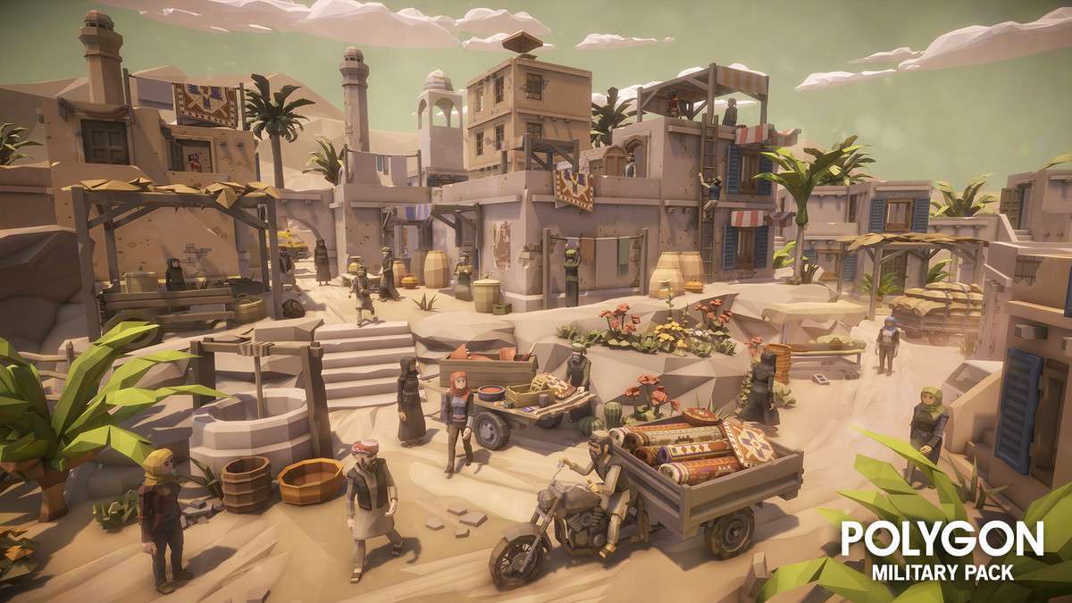 POLYGON – Military Pack – Art by Synty Screenshot {loop_index}