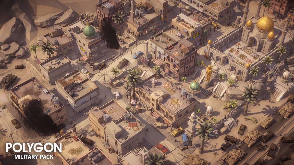 POLYGON – Military Pack – Art by Synty Screenshot {loop_index}