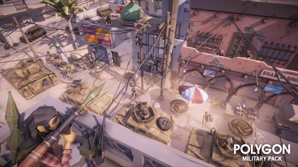 POLYGON – Military Pack – Art by Synty Screenshot {loop_index}