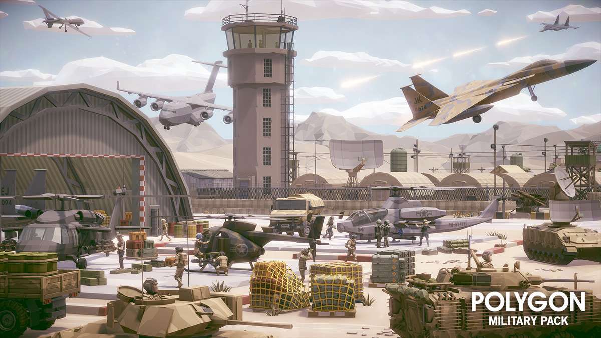 POLYGON – Military Pack – Art by Synty Screenshot {loop_index}