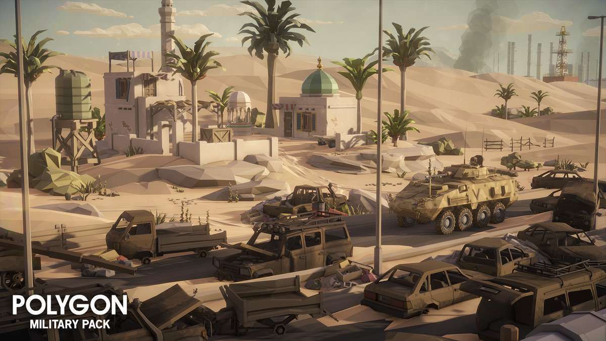 POLYGON – Military Pack – Art by Synty Screenshot {loop_index}