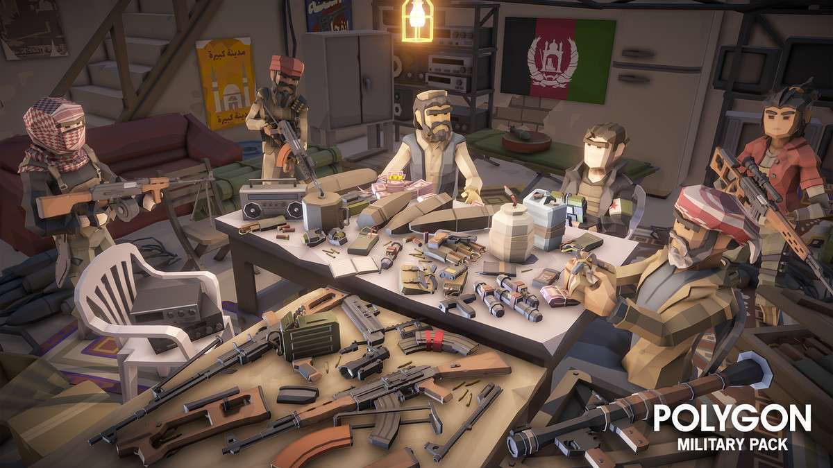 POLYGON – Military Pack – Art by Synty Screenshot {loop_index}