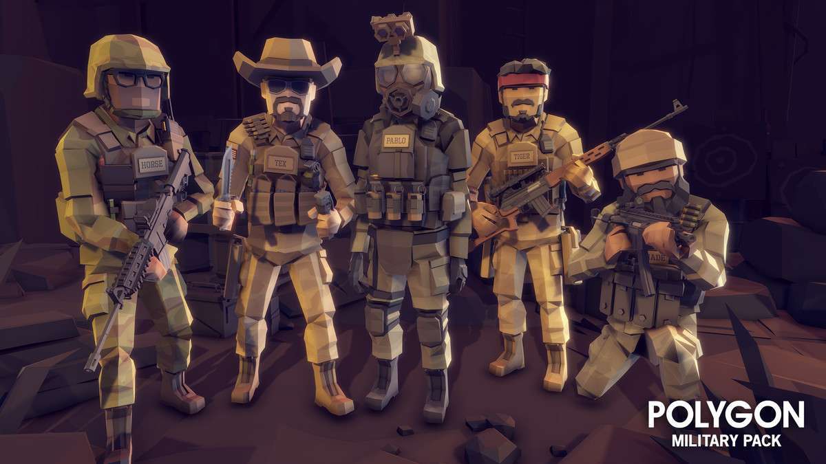 POLYGON – Military Pack – Art by Synty Screenshot {loop_index}
