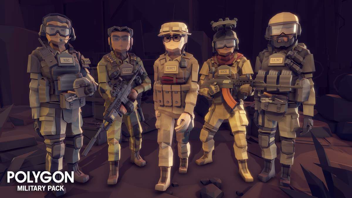 POLYGON – Military Pack – Art by Synty Screenshot {loop_index}