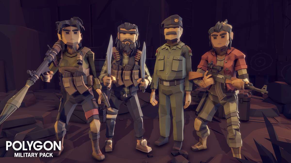 POLYGON – Military Pack – Art by Synty Screenshot {loop_index}