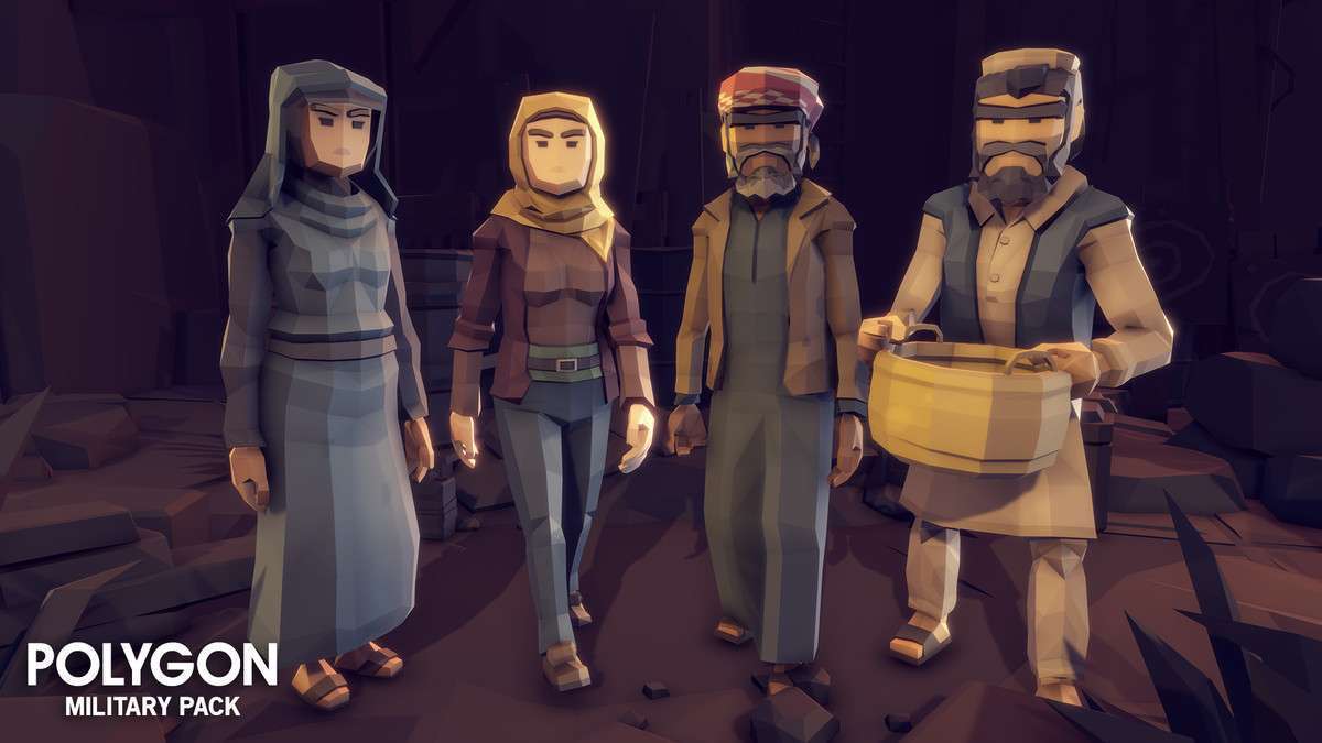 POLYGON – Military Pack – Art by Synty Screenshot {loop_index}