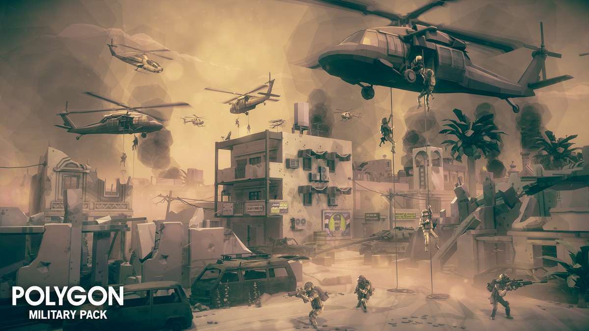 POLYGON – Military Pack – Art by Synty Screenshot {loop_index}