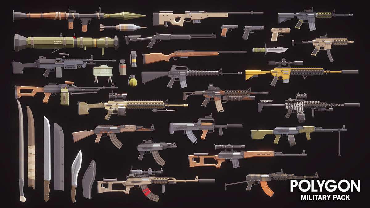 POLYGON – Military Pack – Art by Synty Screenshot {loop_index}